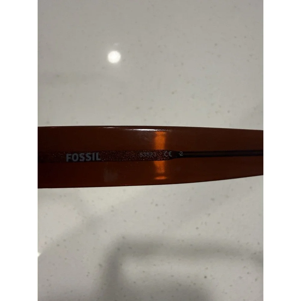 fossil fw17 sunglasses brown gold frames